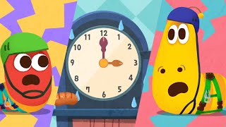 Hickory Dickory Dock  Nursery Rhyme With Lyrics  Cartoon Animation Rhymes amp Songs for Children [upl. by Mehitable257]