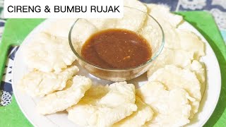 Resep cireng dan bumbu rujak yang sangat simpelHaikalkitchen cirengsimpel [upl. by Dud]