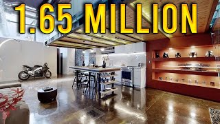 Inside an INSANE BACHELOR PAD LOFT TORONTO I 326 Carlaw Ave [upl. by Roehm]