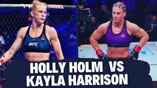 Holly Holm amp Kayla Harrison UFC 300 [upl. by Teemus825]