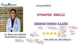 ARTHRITIS  HIGH YIELD FOR NMCLE  DR DIPEN LAMA SYNAPSE NMCLE [upl. by Ramed]