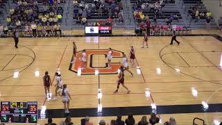 Cascade High School vs Cornersville High School Womens Varsity Basketball [upl. by Ainerbas]