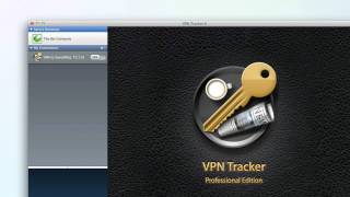 Setup a VPN on Mac OS X with VPN Tracker for SonicWALL Gateways [upl. by Karine]