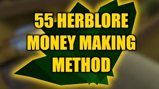 OSRS HERBLORE MONEY MAKING METHOD 2021 [upl. by Anytsirhc]