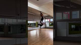 Pole Double Tutorial Layback Balance [upl. by Htebazile]