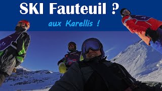 SKI Fauteuil  Les Karellis le 3 février 2024 [upl. by Phi91]