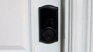 Kwikset Touchscreen ZWaveZigBee Deadbolt Review [upl. by Reich]