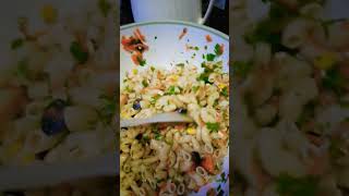 Macaroni Salad 🥗 youtubeshort viralshort asmr food [upl. by Atteyek]