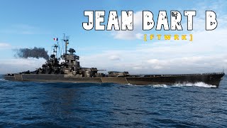 World of WarShips Jean Bart B  5 Kills 201K Damage [upl. by Clementina470]