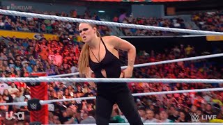 Ronda Rousey attacks Shayna Balszer  WWE RAW 7102023 [upl. by Rupert]