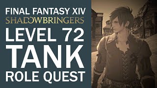 Level 72 Tank Role Quest “Shaped by Tragedy” Final Fantasy XIV Shadowbringers [upl. by Lindholm901]