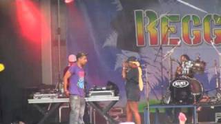 Lady Saw  Live  Reggae Jam 812009 part1 [upl. by Dhumma149]