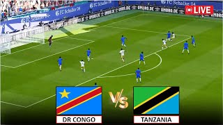 🔴Live  DR Congo vs Tanzania I Africa Cup of Nations Qualifier Match Streaming eFootball Pes 21 [upl. by Elbertina667]