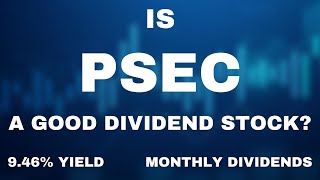 Is PSEC a Good Dividend Stock 9 Yield Monthly Dividends [upl. by Airpal]