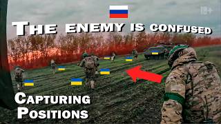 Were launching a surprise counterstrike The AFU are entering the Russian positions Battle Footage [upl. by Eniamaj74]