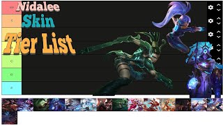 Nidalee Tier Skin List [upl. by Arie]