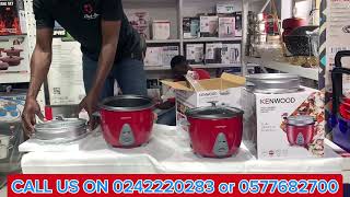 UNBOXING KENWOOD RICE COOKER WITH STEAM BASKET [upl. by Kalli882]