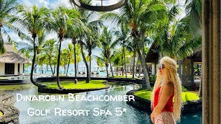 Dinarobin Beachcomber Golf Resort amp Spa 5 Mauritius  хорошая пятерка с видом на гору Ле Морне [upl. by Genaro722]