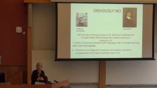 Susan Carey The Ontogenetic Origin of Combinatorial Thought [upl. by Odrawde]