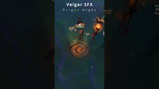 FRIGHT NIGHT VEIGAR ABILITIES  Sound Effects  League of Legends [upl. by Pacificia]