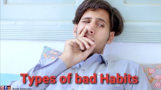 Types of bad habits Buner vines new funny video 2022 [upl. by Ecnaralc197]