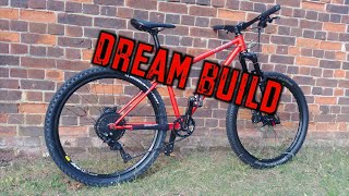 Dream Hardtail Mountain Bike Build  Genesis Latitude Reynolds 853 Steel Frame [upl. by Tabby227]