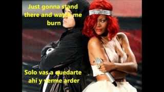 EMINEM ft RIHANNA  LOVE THE WAY YOU LIESUBTITULADO INGLESESPAÑOL [upl. by Buyse739]