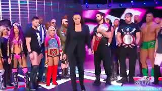 Stephanie McMahon RETURNS  RAW OCT 30 2017 HD [upl. by Htebarual]