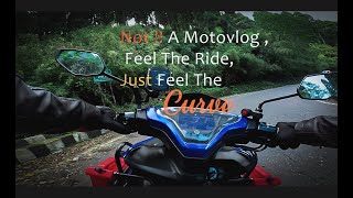 Its Not a Motovlog  Just Feel The Curve 🤩😍  Monsoon Ride♥ aerox155 riders riding maxiscooter [upl. by Atoel]