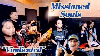 Missioned Souls  VINDICATED Dashboard Confessional cover  First Time Reaction Always good [upl. by Eicrad297]