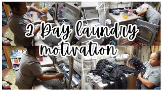 2 day laundry routine cleaning motivation for your laundry sundayreset cleaning [upl. by Letizia]