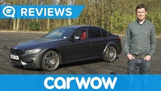 BMW M3 Competition Package 2018 review  Mat Watson Reviews [upl. by Crescentia893]