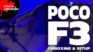 Poco F3 Unboxing and Initial Setup [upl. by Nilrac]