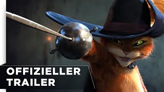 Der gestiefelte Kater Der letzte Wunsch  Offizieller Trailer deutschgerman HD [upl. by Acirt]