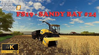 NEXT UP WHOLE CROP SILAGE  FS19 Sandy Bay farm 24 [upl. by Nalim845]