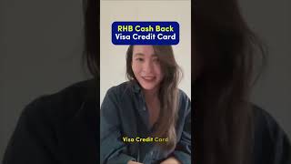 All you need to know about the RHB Cash Back Visa Credit Card [upl. by Julianna]