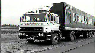 Norfolkline UK introduction tri axle trailers in the early eighties [upl. by Guidotti]