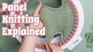 How To Knit A Flat Panel On The Sentro Circular Knitting Machine [upl. by Fields470]