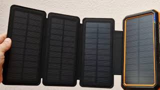 Blavor solar charge power bank 20000mAh  unboxing [upl. by Eannyl292]