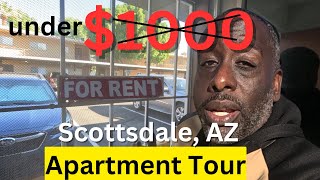 Scottsdale AZ Under 1000 Apartment Tour On My Velotric Fold 1 EBike [upl. by Ravens]