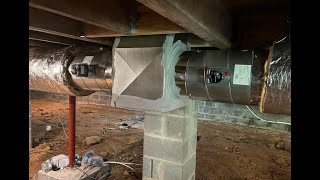 New HVAC for my home Ductwork and Air Handler [upl. by Darcee]