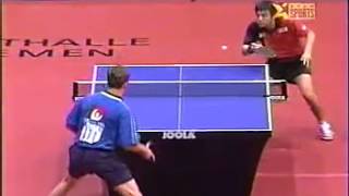 Jan Ove Waldner vs Liu Guoliang [upl. by Atews217]