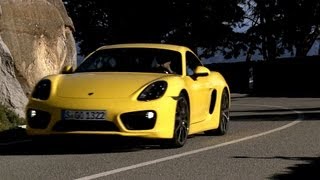 NEW Porsche Cayman S  DRIVING [upl. by Elata406]