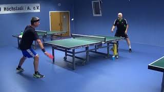 Richter vs Bernd Meyer Kemmern TTC Hoechstadt 20180721 Bavarian Race Table Tennis 9 [upl. by Polik]