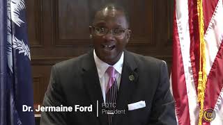 A Message from FlorenceDarlington Technical College President Dr Jermaine Ford [upl. by Collen]