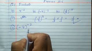 Class 8  Exercise 121  Q 1  Evaluate the following [upl. by Thurnau]