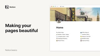 Making your pages beautiful [upl. by Eelyah]