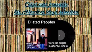 Dilated Peoples  work the angles Evidence remix 1999 [upl. by Wilen100]