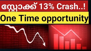 Stock market crashstock crash pit share newswealthy life malayalam stock to buy [upl. by Tsenrae]