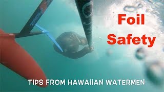 Foil Safety Watch this before using a Hydrofoil [upl. by Petty]